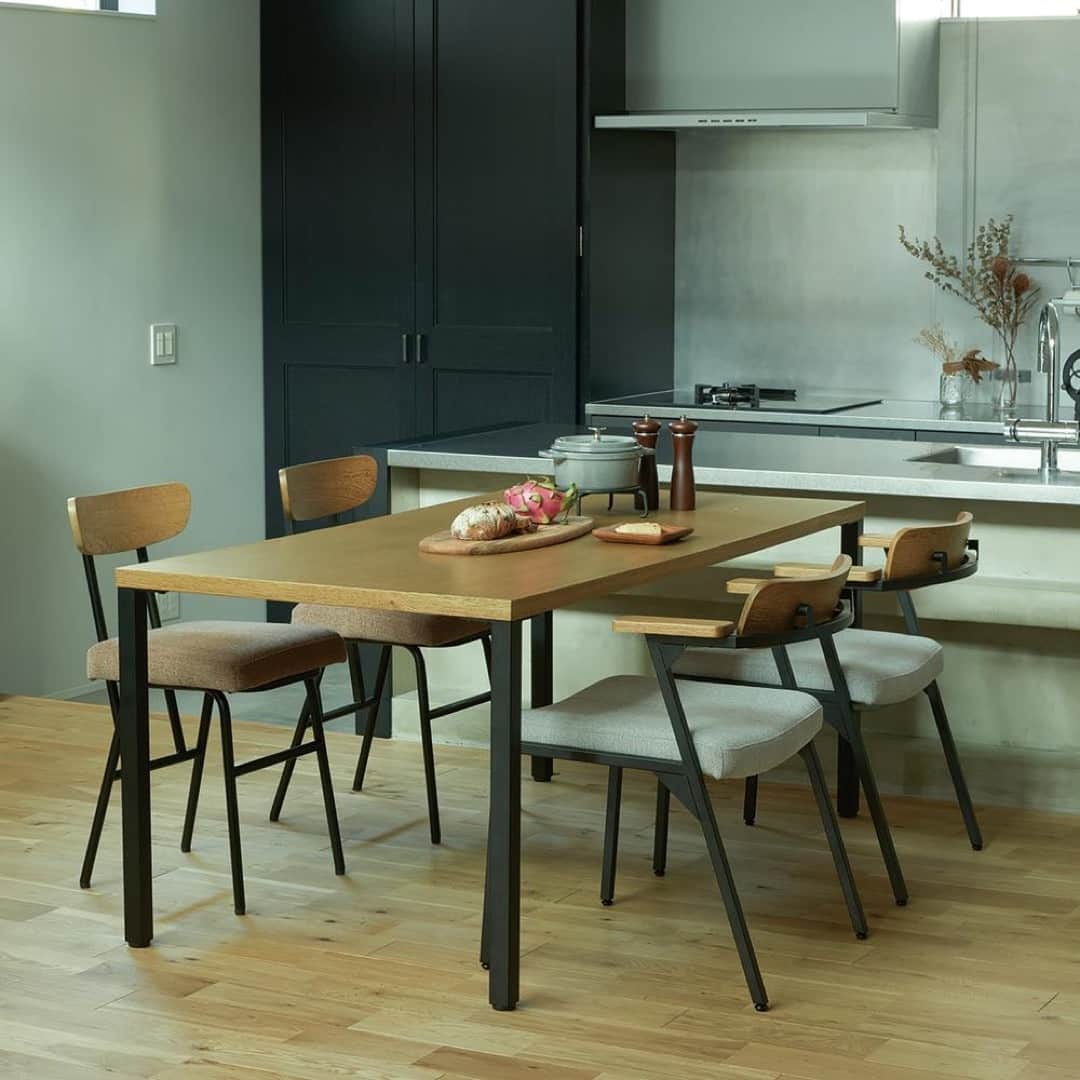 イラーテーブル ADRS】 カーラ ダイニングテーブル L(L ナチュラル): ADRS（アドレス