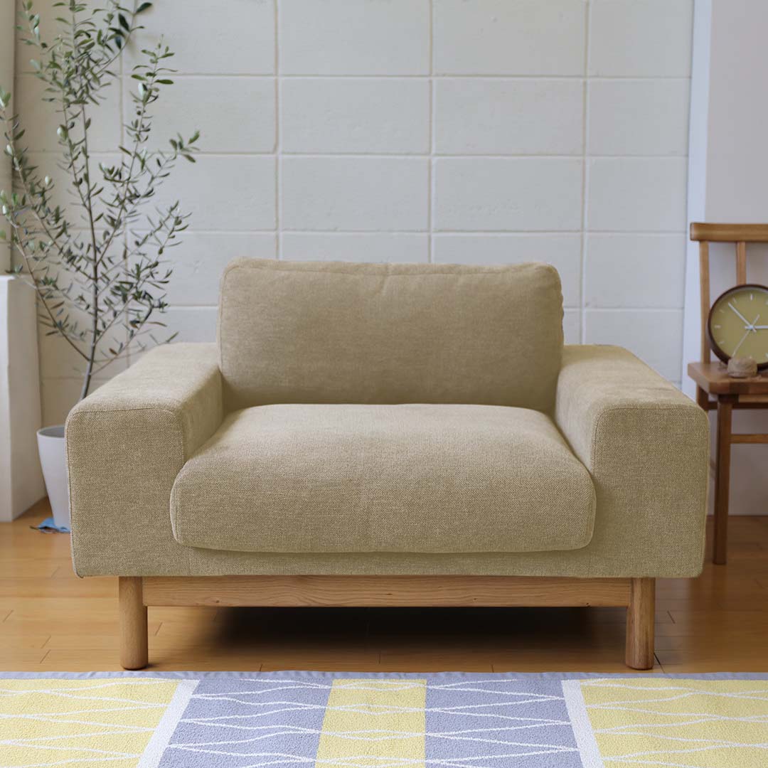 SIEVE】 バージュ ソファ 1人掛け(ベージュ): SIEVE（シーヴ） | berse