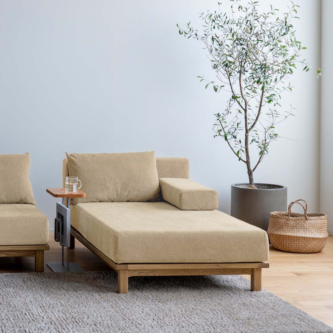 SIEVE レクトユニット ベージュ　ロングのみ② 新品】SIEVE レクト ユニットソファ ロング / ベージュ 【SIEVE