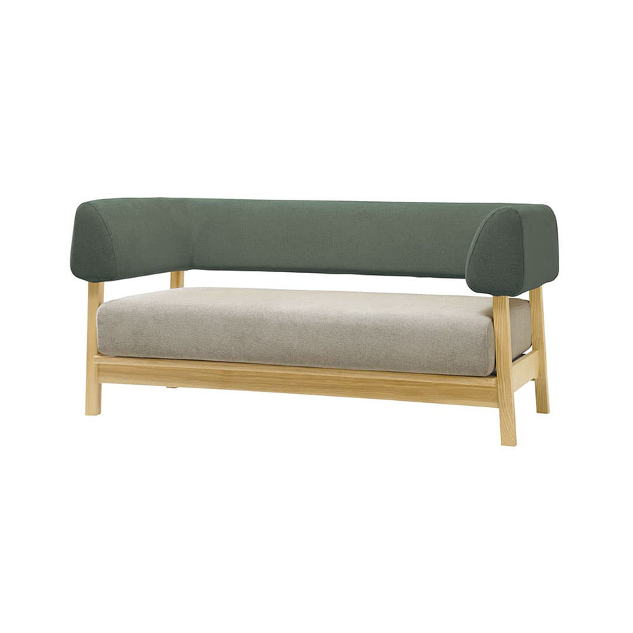 【SIEVE】 ブラケット ソファ 2人掛け グリーン 【箱潰れ品】