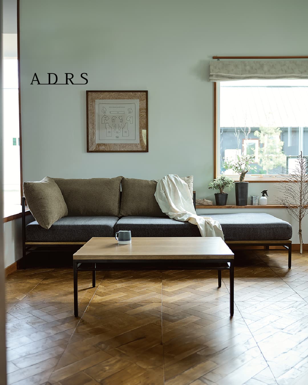 【未使用品】ADRS アドレス コニーソファ ワイド 2.5人掛け 未使用品】ADRS アドレス コニーソファ ワイド 2.5人掛け ADRS