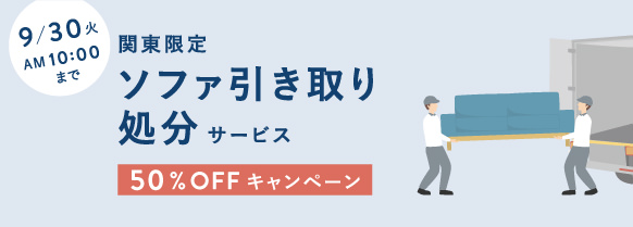 引き取り処分料半額